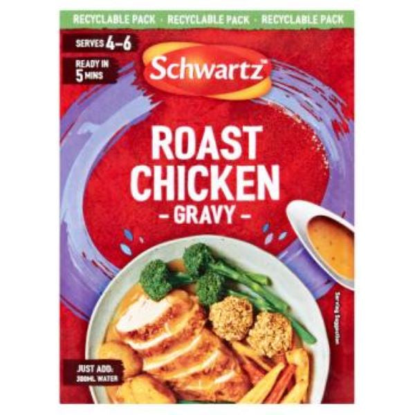 Schwartz Roast Chicken Gravy Mix 26g