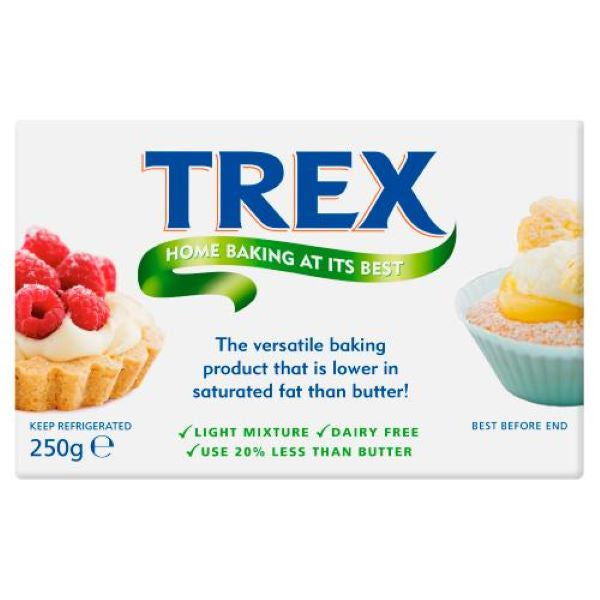 Trex Dairy Free Baking Block 250G