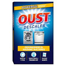 Oust Dishwasher & Washing Machine Descaler 2X75G