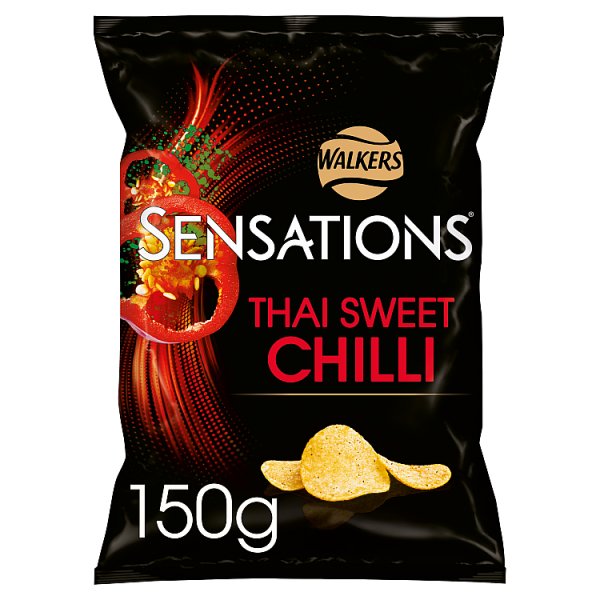 Walkers Sensations Thai Sweet Chilli 150g