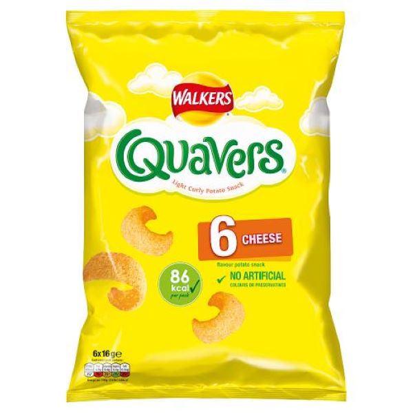 Quavers Cheese 6pk