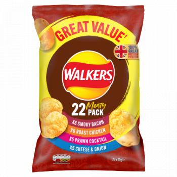Walkers Meaty Variety 22pk