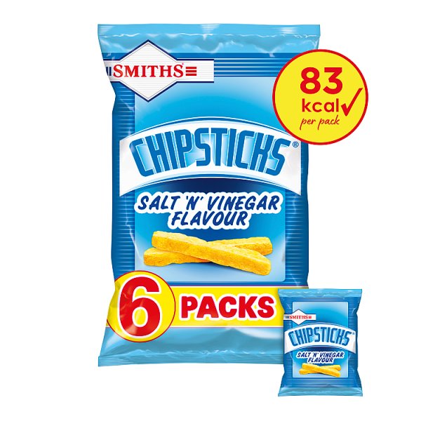 Chipsticks Salt & Vinegar 6pk