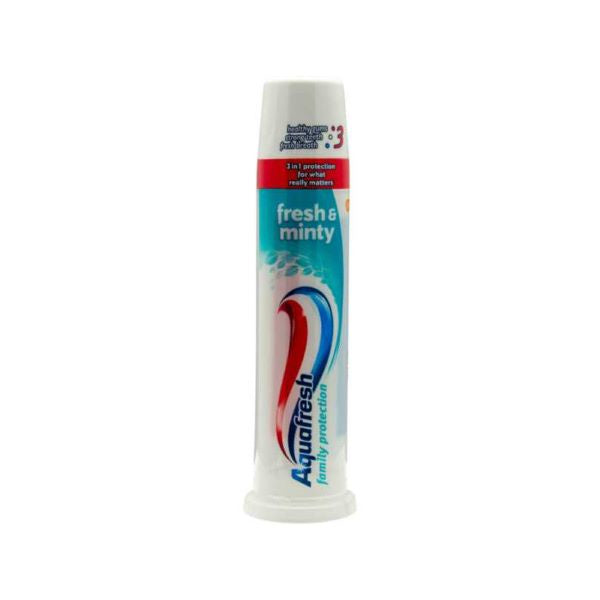 Aquafresh Fresh & Minty Triple Protection Toothpaste Pump 100ml