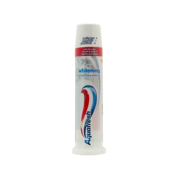 Aquafresh Whitening Toothpaste Pump 100ml