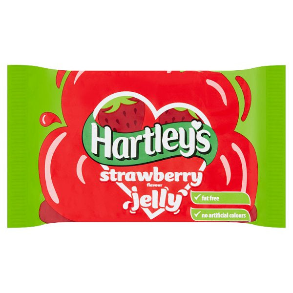 Hartleys Tab Jelly Strawberry 135G