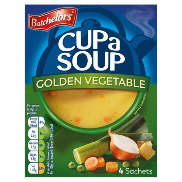 Batchelors Cup A Soup Golden Vegetable 82G