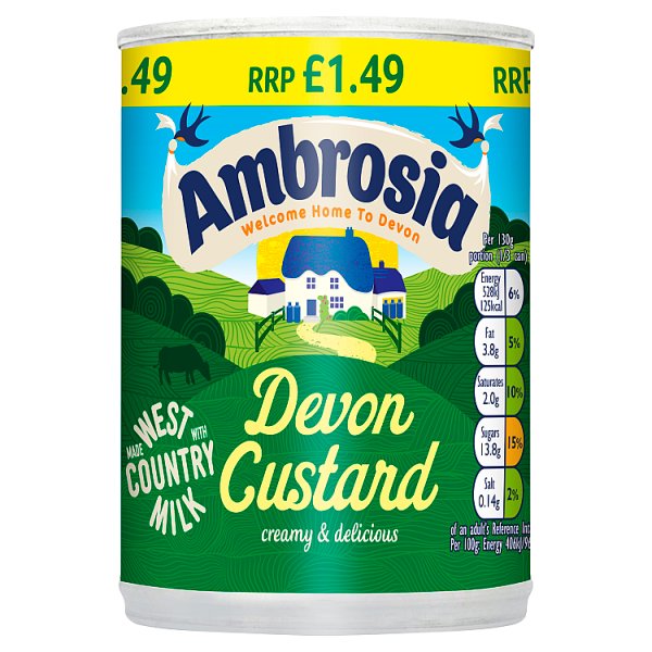 Ambrosia Devon Custard Tin 400g