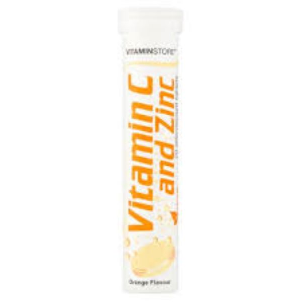 Vitamin Store Vitamin C & Zinc Effervescent Tablets 20s