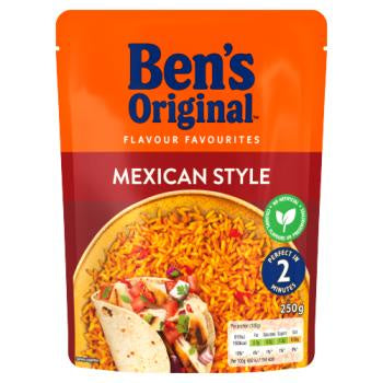 Ben's Original Mexican Micro Rice Pouch 250g