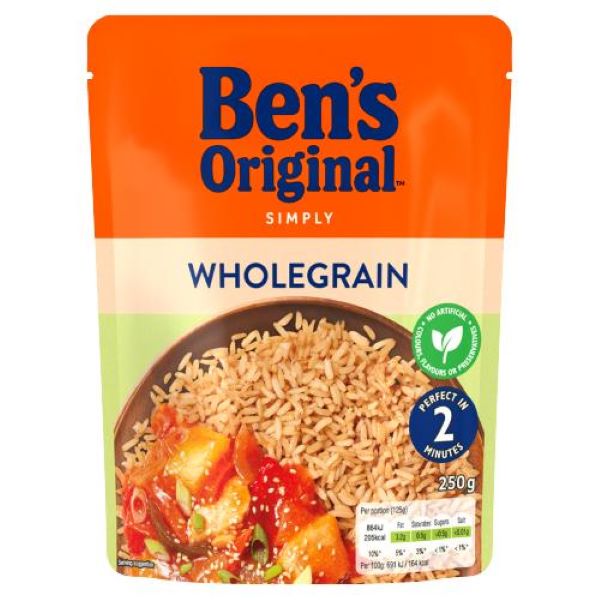 Ben's Original Wholegrain Micro Rice Pouch 250g