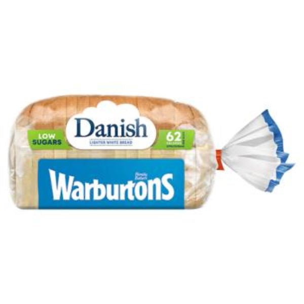 Warburtons 400g Danish White Loaf