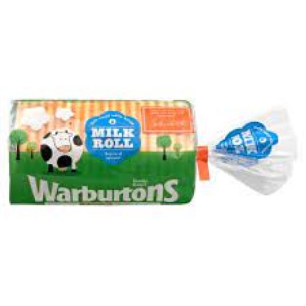 Warburtons Milk Roll 400g