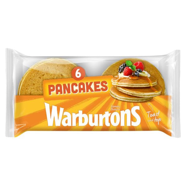 Warburtons Pancakes 6 Pack