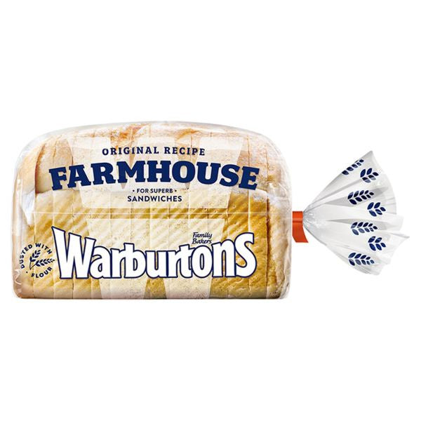 Warburtons 400g White Farmhouse Loaf