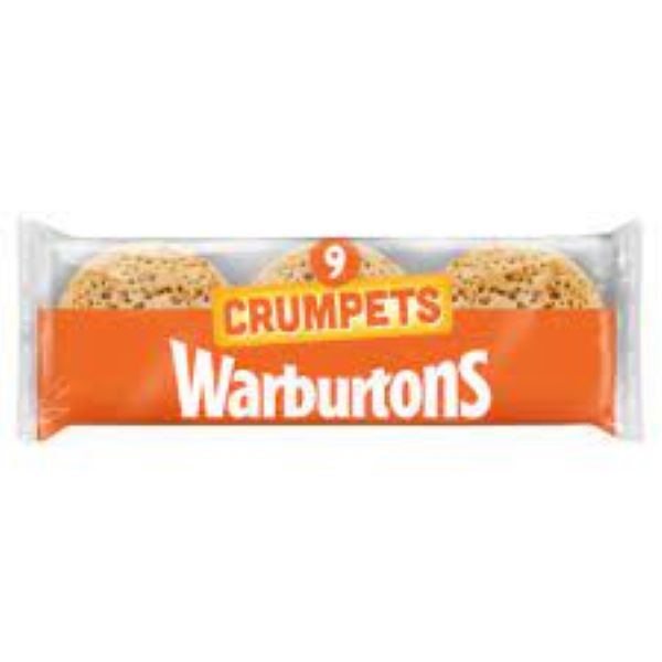 Warburtons 9 Pack Crumpets