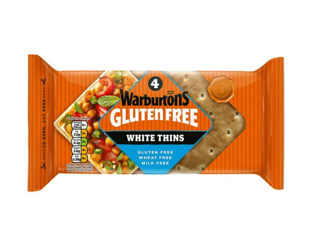 Warburtons GF 4 White Thins