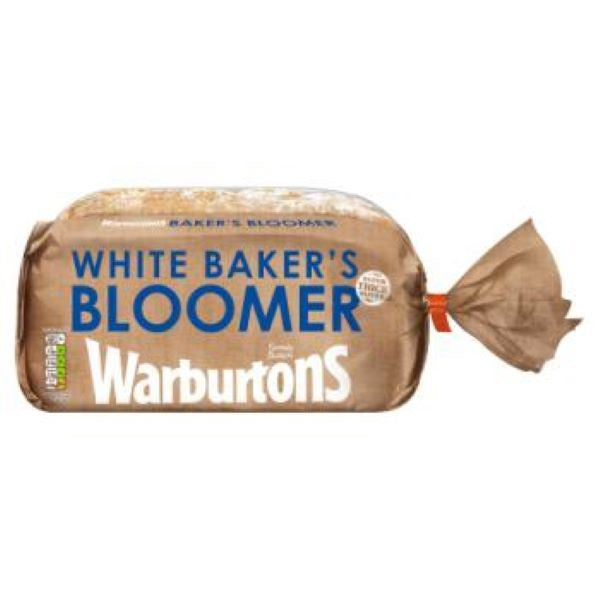 Warburtons White Baker's Bloomer Sliced 800g