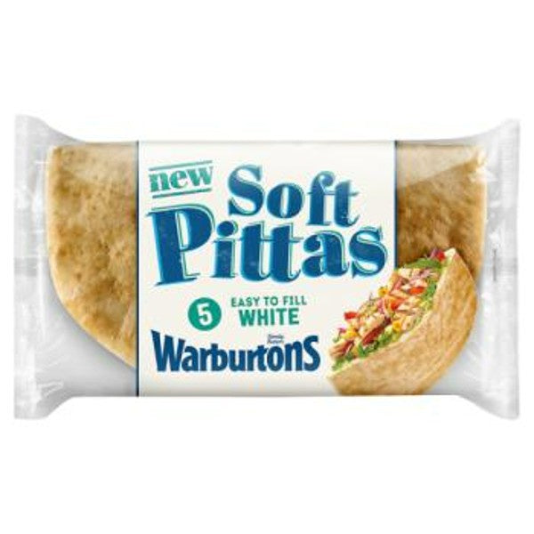Warburtons Soft Pitta's (4pk)