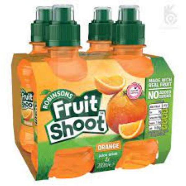 Fruit Shoot Orange 200ml x 4