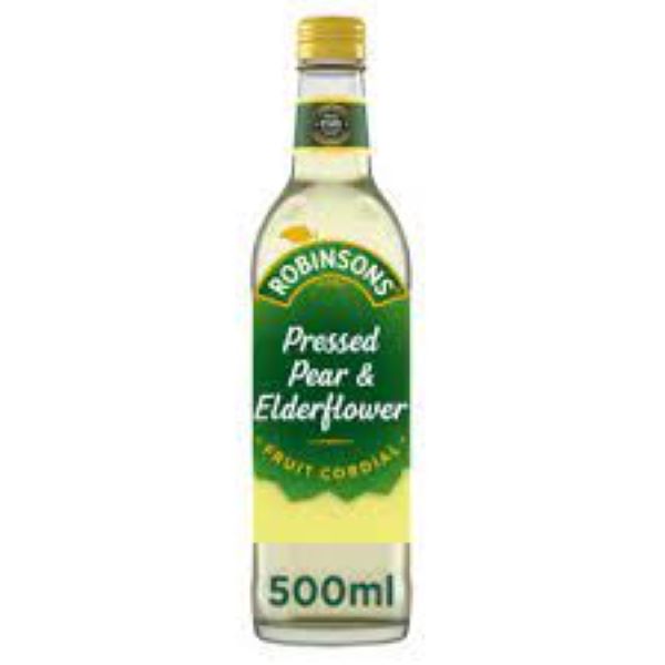 Robinsons Pressed Pear & Elderflower Cordial 500ml