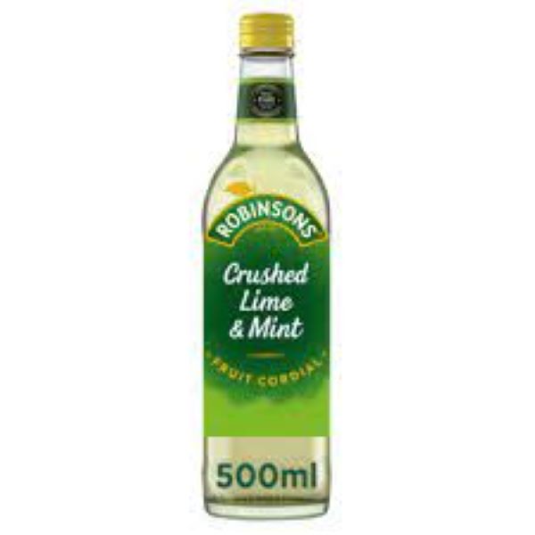 Robinsons Crushed Lime & Mint Fruit Cordial 500ml