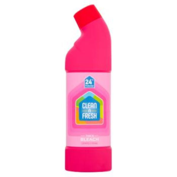 Clean & Fresh Thick Bleach Simply Pink 750ml