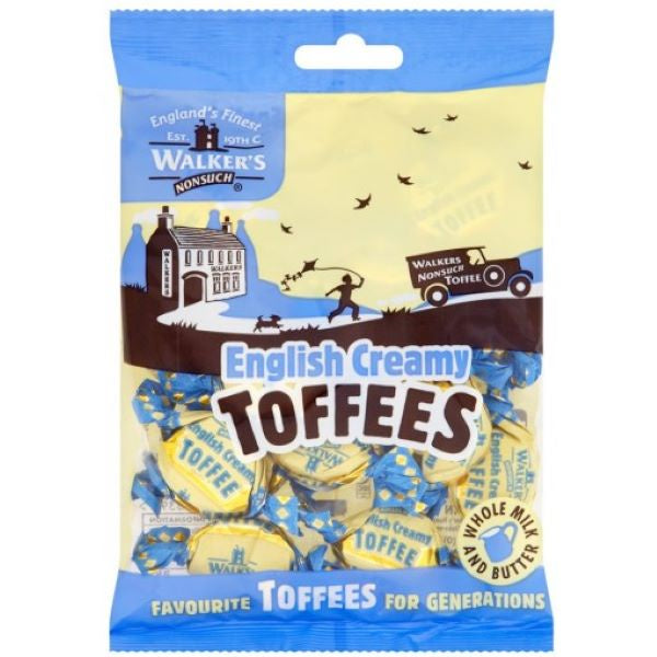 Walkers English Creamy Toffees 150g