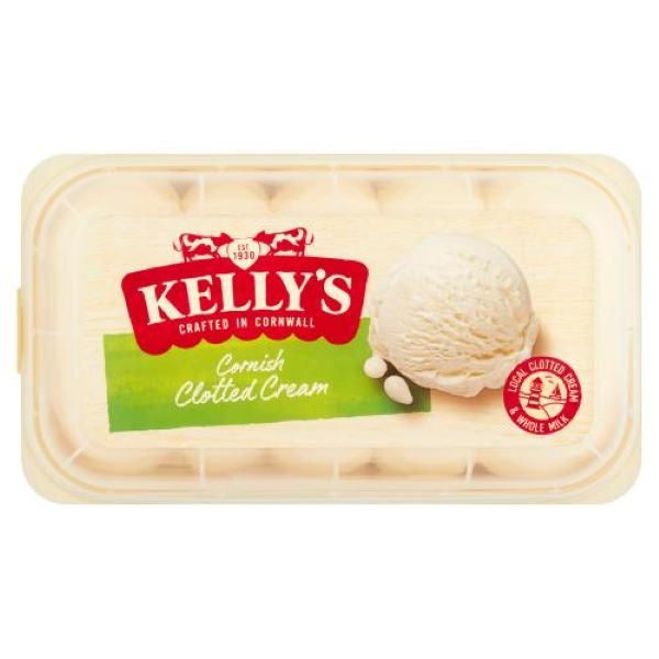 Kellys Clotted Cream Ice Cream 950ml