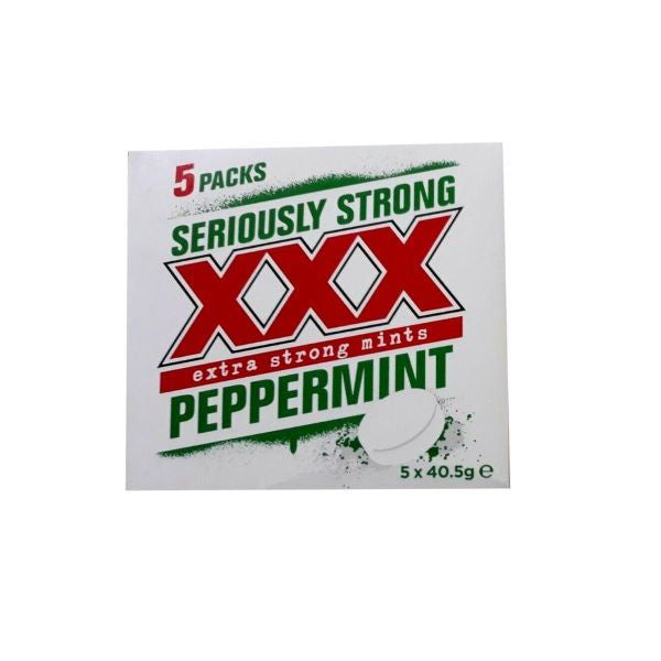 XXX Peppermint Extra Strong Mints x5 Packs