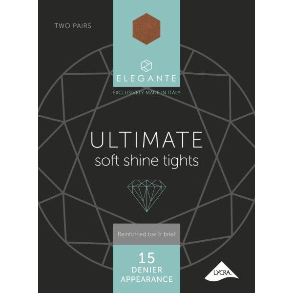 Elegante Ultimate Softshine Tights 2PP - Illusion - Small
