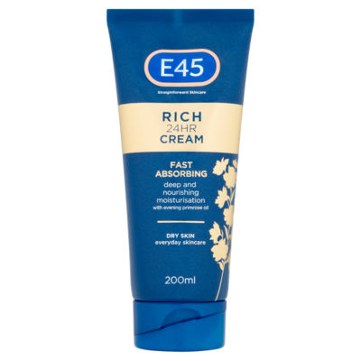 E45 Rich 24hr Moisturizing  cream 200ml