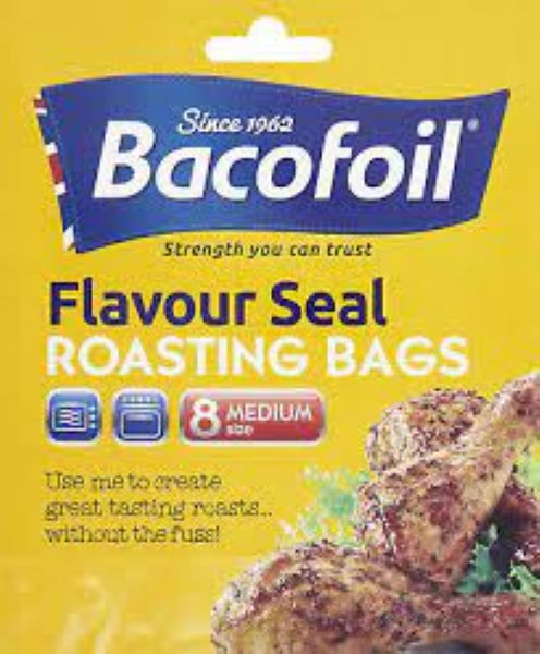 Bacofoil Medium Roasting Bag x 8