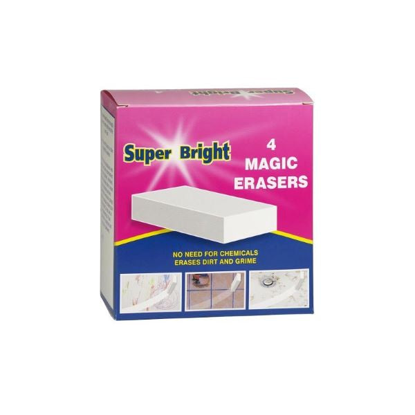 Superbright Magic Eraser x 4