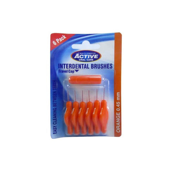 Beauty Formulas Interdental brushes 6pk 0.45mm