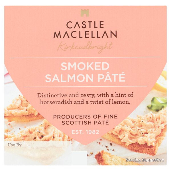 Castle Maclellan Smoked Salmon Pate - 100g