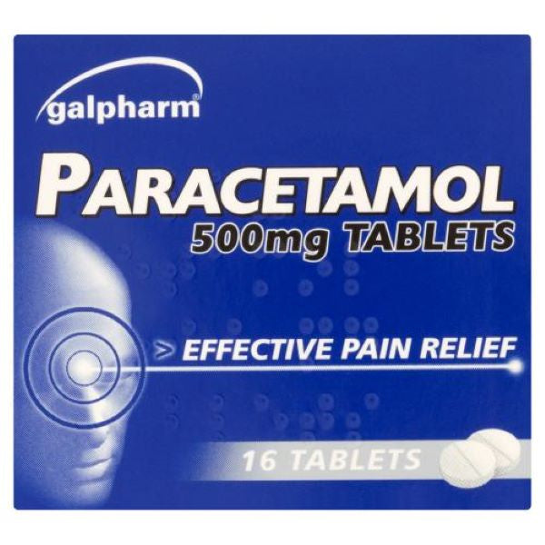 Galpharm Paracetamol Tablets 500mg 16s
