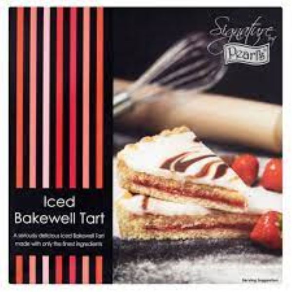Pearl's Iced Bakewell Tart