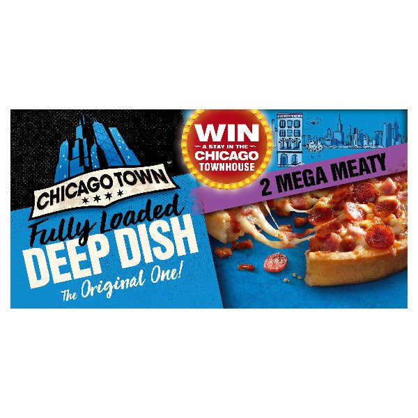 Chicago Town Deep Dish 2 Mega Meaty 314g PMP2.50