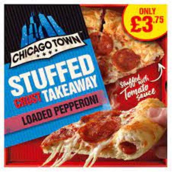 CHICAGO TOWN Stuffed Crust Pepperoni 490g PMP3.75