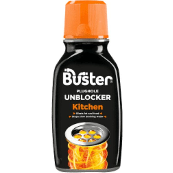 BUSTER Kitchen plughole Unblocker 300ml