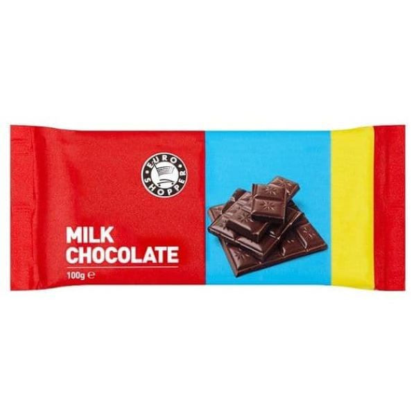 Euro Shopper Milk Chocolate 100g PM0.85