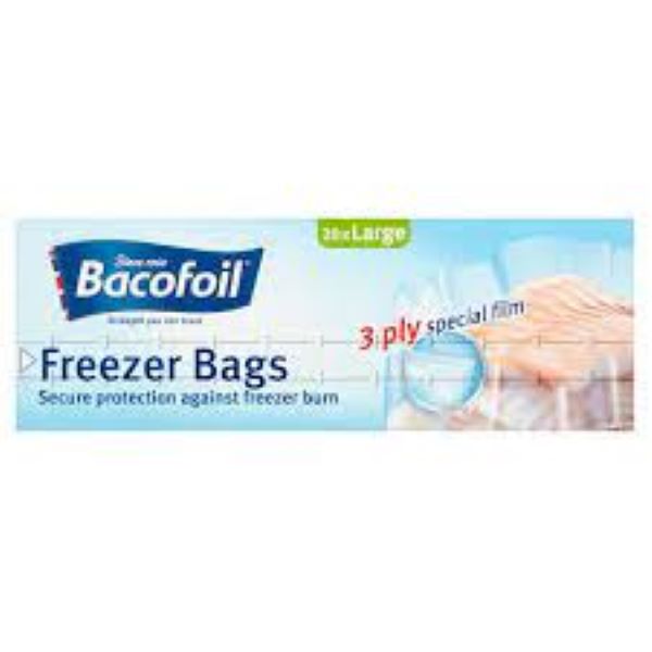 Bacofoil Freezer Bags 6L 20pk.