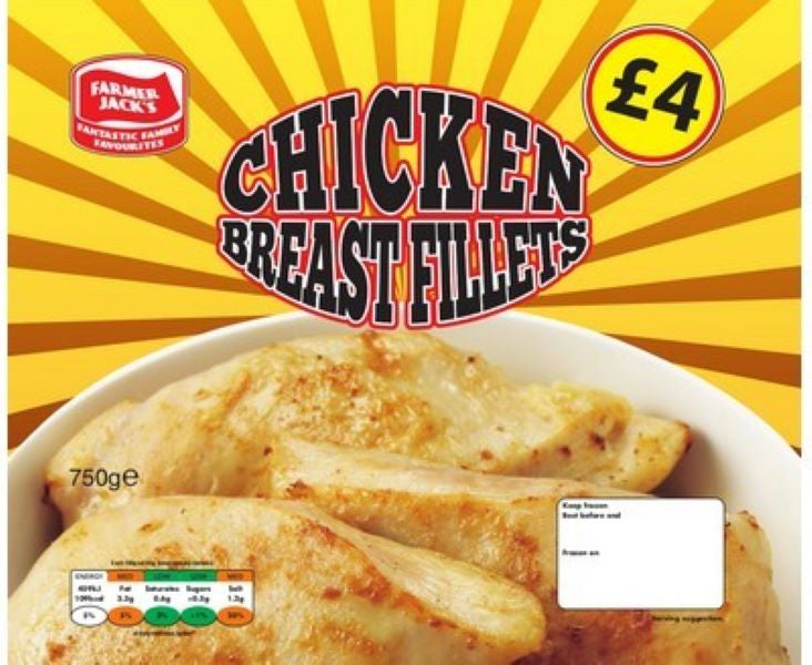 Farmer Jacks Chicken Breast Fillets 750g