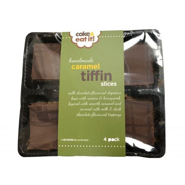 Cake & Eat it! Caramel Tiffin Slices 4pack