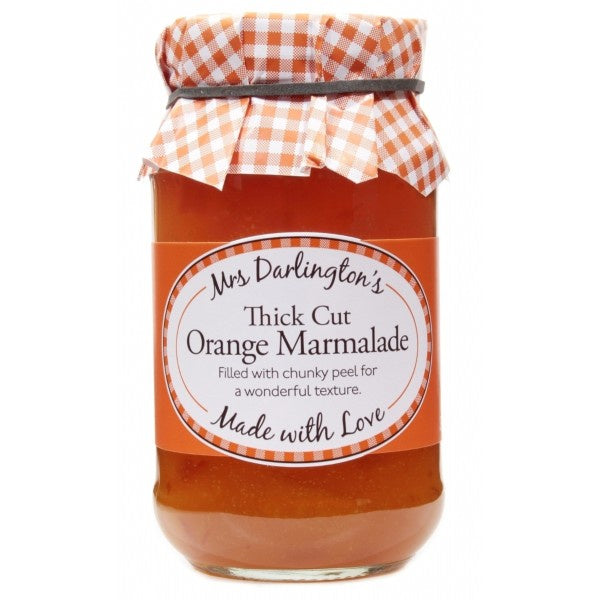 Mrs Darlingtons thickcut orange marmalade 340g