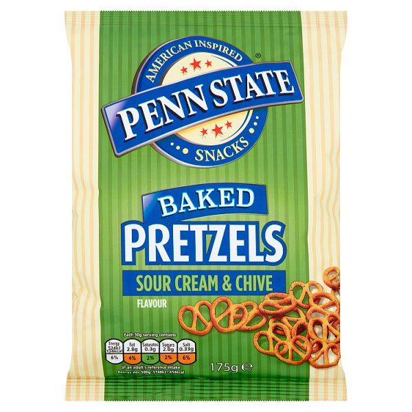 Penn State Pretzels Sour Cream & Chive 175g