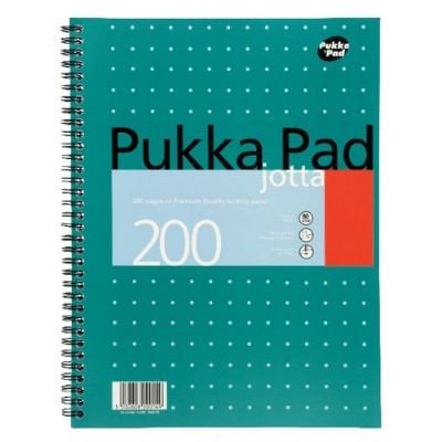 Pukka A4+ Spiral Metallic Jotta Notepad