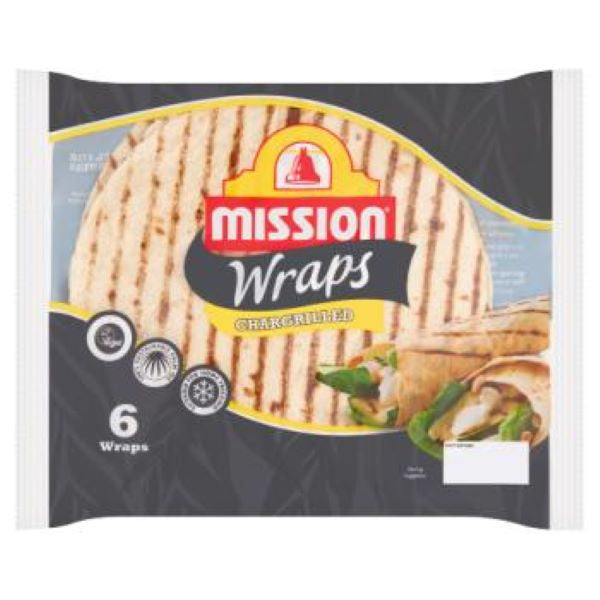 Mission Chargrilled Wraps 6pk