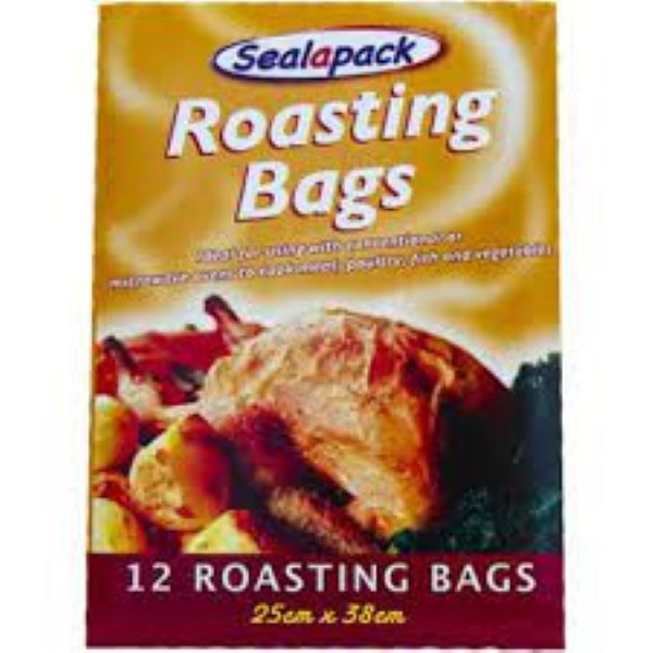 Sealapack Roasting Bag Medium 25cmx38cm pk12